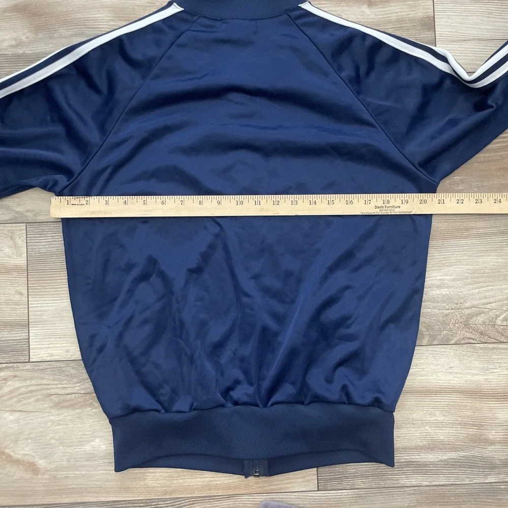 Vintage Todd 1 Track Jacket Size M – Blue & White‎ Stripes 1980s–1990s